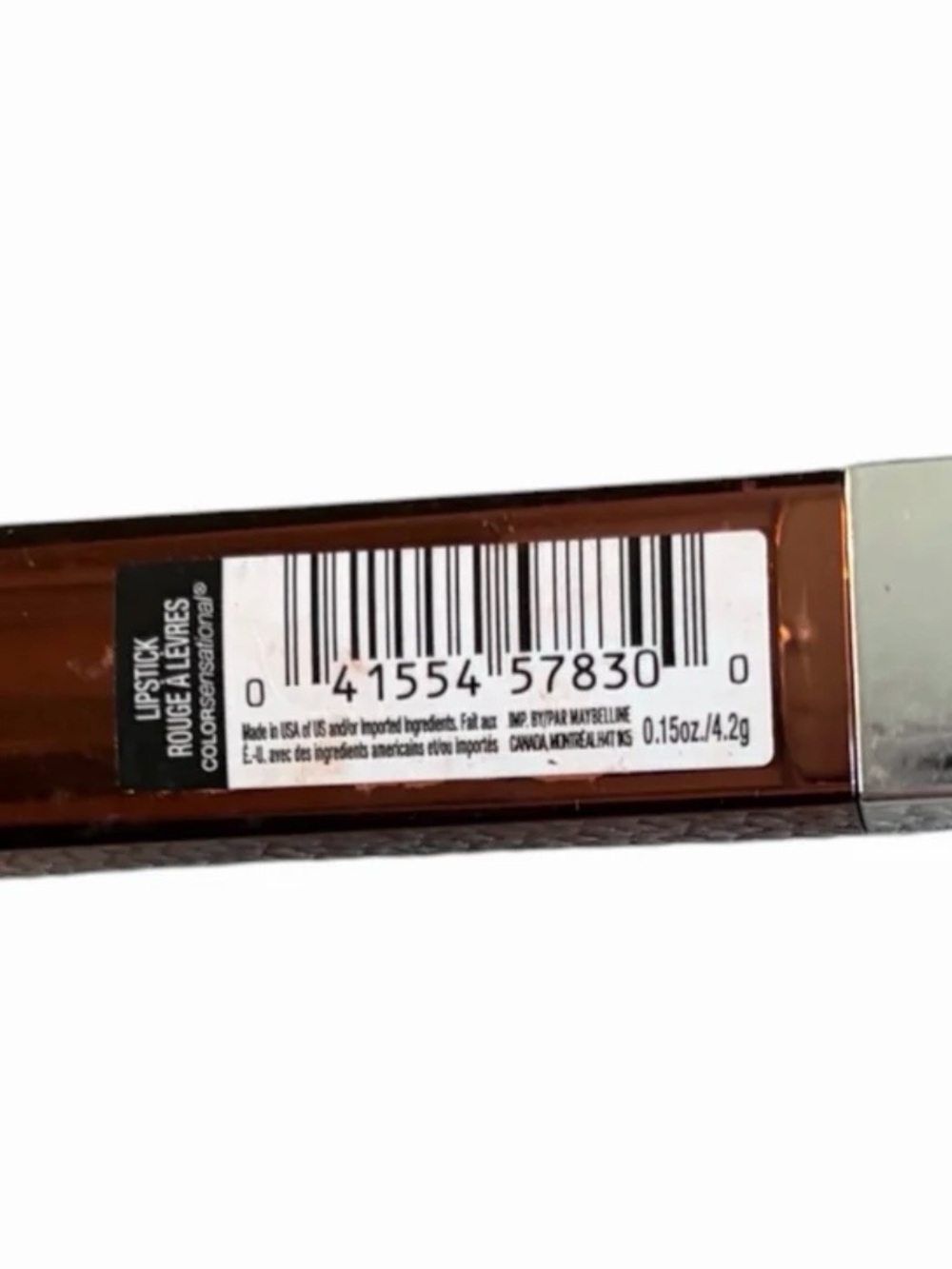 Maybelline Color Sensational Cream Finish Lipstick, 111 Double Shot NWT - Picture 5 of 5
